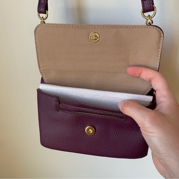 NWOT Nanette Lepore Purple Crossbody Bag - Picture 6 of 7